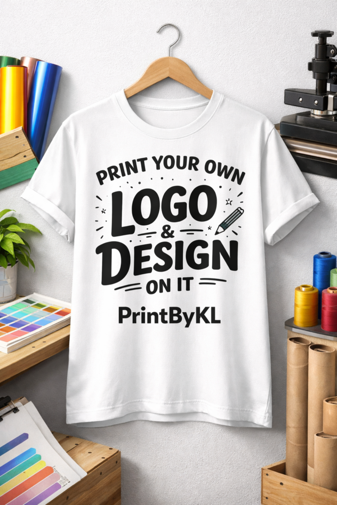 custom t shirt design mockup setup